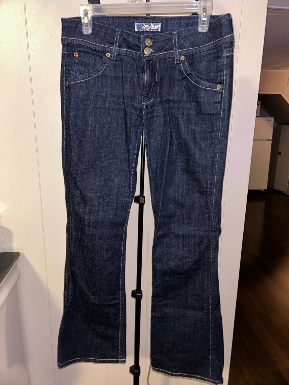Hudson Jeans Indigo Flare Wide-Leg Women's Jeans
